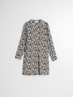 Indi & Cold Viscose Woven Dress | Indigo