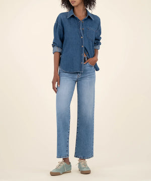 Kut From The Cloth Denim Charlotte High Rise Wide Leg Jean | Incontestable Wash
