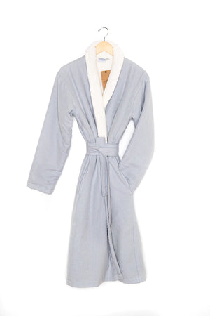 Tofino Towel Nordic Robe | Sand, Navy + Grey