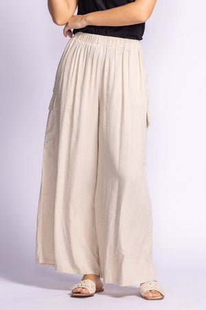 Pink Martini Alana Pants | Beige