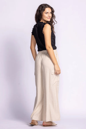 Pink Martini Alana Pants | Beige