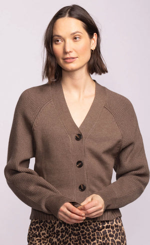 Pink Martini Monterey Sweater | Brown