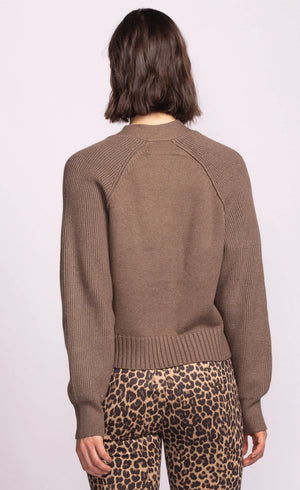 Pink Martini Monterey Sweater | Brown