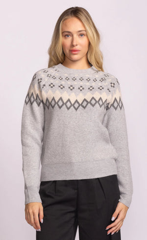 Pink Martini Haverford Sweater | Grey
