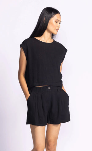 Pink Martini Aiden Shorts | Black