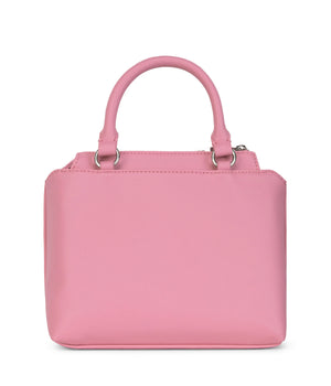 Matt & Nat Athena Sol Small Satchel | Black + Blush