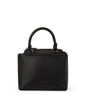 Matt & Nat Athena Sol Small Satchel | Black + Blush