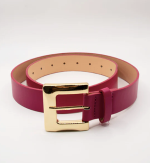 Pink Martini Bailey Belt | Pink + Blue + Black