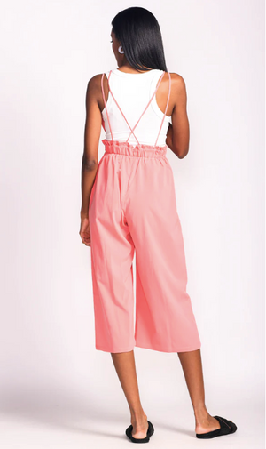 Pink Martini Ella Jumpsuit | Black + Pink