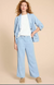 White Stuff Harper Linen Blend Trouser | Blue