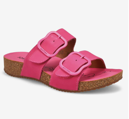 Josef Siebel Tonga 64 Sandals | Beige + Pink