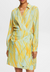 Esprit Short Wrap Dress | Citrus Green