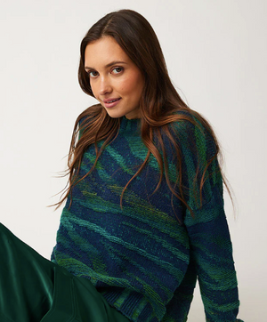 Parkhurst Mallory Sweater | Red + Navy