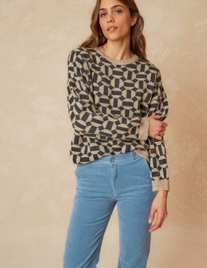 Indi & Cold Trousers | Acero + Crudo