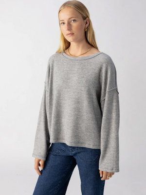 Sanctuary Change of Scenery Knit Sweater | Heather