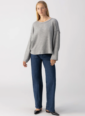 Sanctuary Change of Scenery Knit Sweater | Heather
