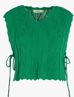 The Korner Knit Top | Green