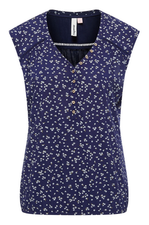 Ragwear Saltty Top | Coral + Midnight