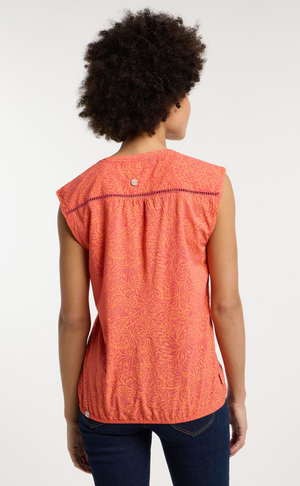 Ragwear Saltty Top | Coral + Midnight
