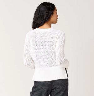 Krimson Klover Ace Sweater | Indigo + White