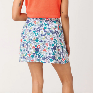 Krimson Klover Wellington Skort | Floral + White