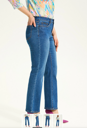 French Dressing Olivia Bootcut Ankle | Medium Wash