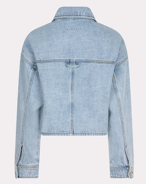 Esqualo Oversized Denim Jacket | Blue