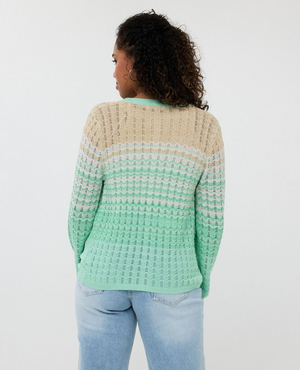 Esqualo Lurex ZZ Cardigan | Multi