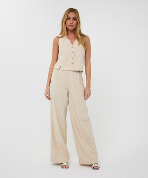 Esqualo Gillet Split | Off-White