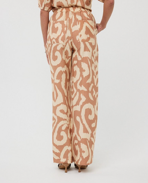 Esqualo Solar Swing Trousers | Print