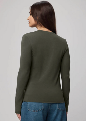 Splendid Bamboo Long Sleeve Tee | Green