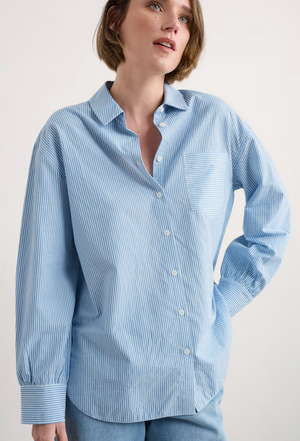 Seasalt Sea Path Shirt | Blue