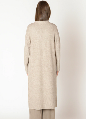 Dex Open Cardigan | Heather Oat