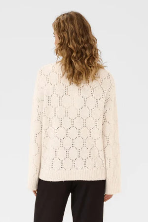 Cream Zilla Pullover | Oat Melange