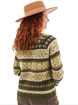 Aventura Nordic Fairisle Sweater | Ombre + Olive