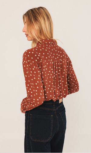 Indi & Cold Shirt | Terracotta