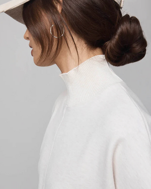 Splendid Winslow Mock Neck Pullover | Oak + Lead