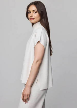 Splendid Winslow Mock Neck Pullover | Oak + Lead