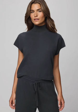 Splendid Winslow Mock Neck Pullover | Oak + Lead