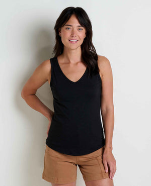 Toad & Co Marley Tank | White & Black