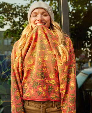 Toad & Co McCloud Pullover | Dreamsicle Print