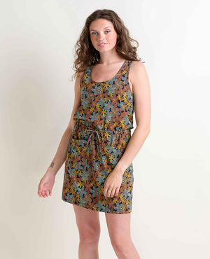 Toad & Co Sunkissed Livvy Dress | North Shore Vine & Black Floral