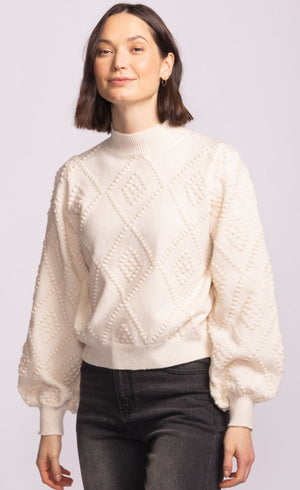 Pink Martini Marisa Sweater | Off White