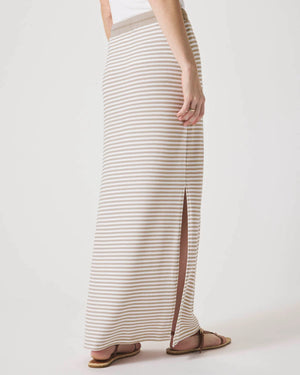 Splendid Brooke Stripe Skirt | Fawn