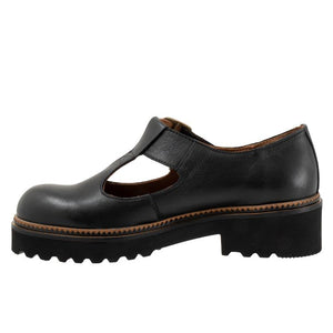 Bueno Abigal Leather Loafer | Black