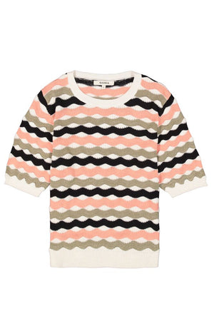 Garcia Ladies Pullover | White Combo