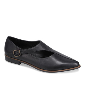 Buenos Bev Leather Shoe | Black