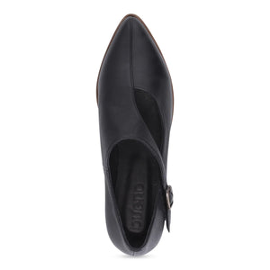 Buenos Bev Leather Shoe | Black