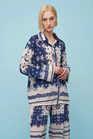 Astrid Yacht Shirt | Navy