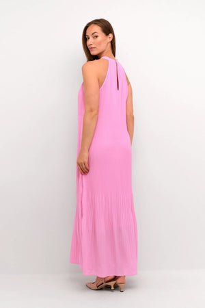 Cream Bellah Dress | Cyclamen Pink
